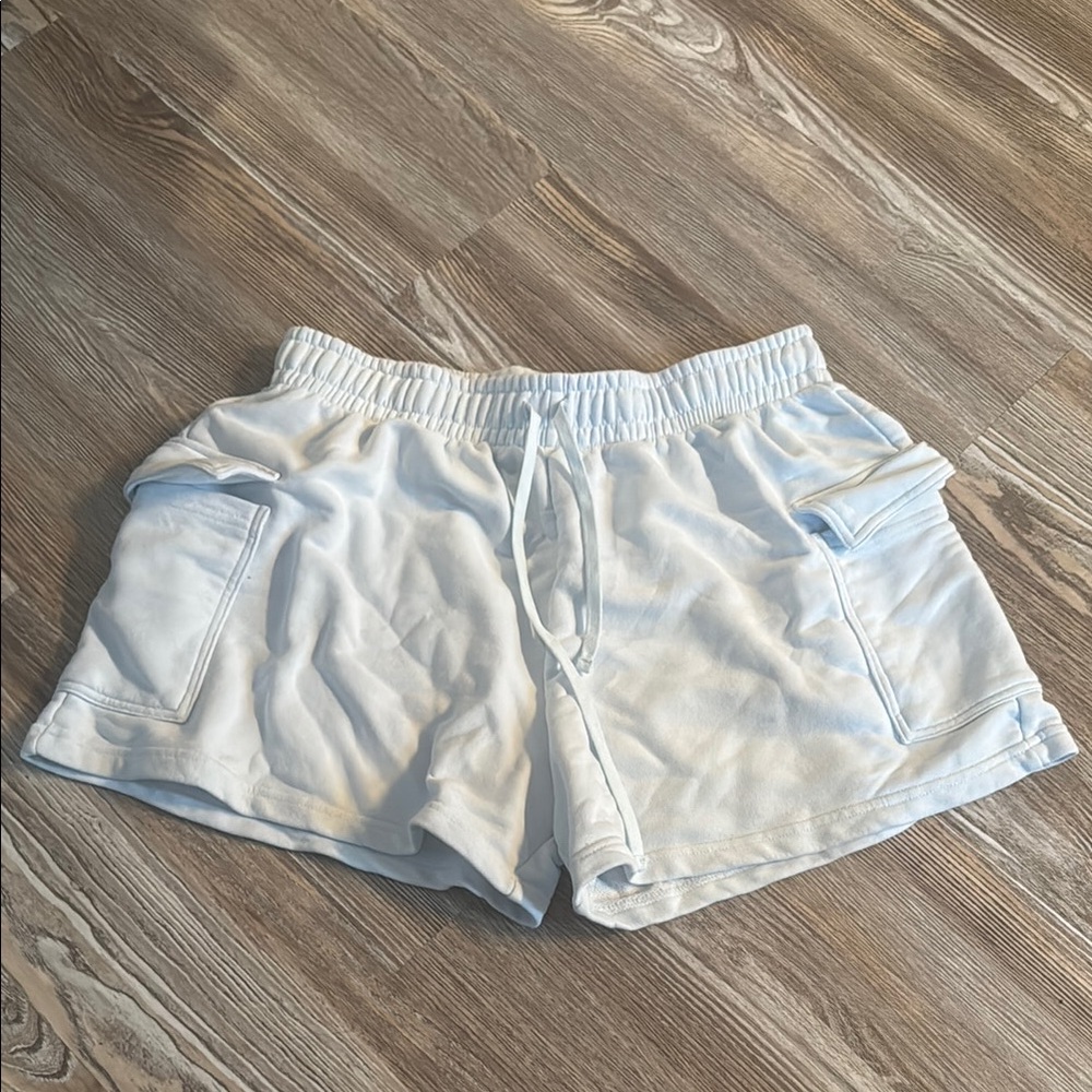 Women's Baby Blue  Casual Shorts